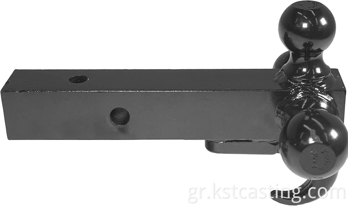 China Towing Parttriple Ball Trailer Hitch για ρυμουλκούμενο φορτηγό δέκτη με ρυμουλκούμενο Heavy Duty Tri Ball Trailer Hitch με γάντζο